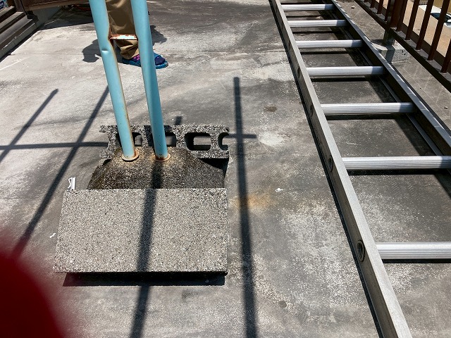 バルコニーの防水